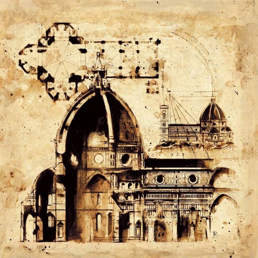 Architectorum No. 1 art print by Paul Panossian for $57.95 CAD
