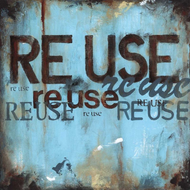 Re-Use art print by Wani Pasion for $57.95 CAD