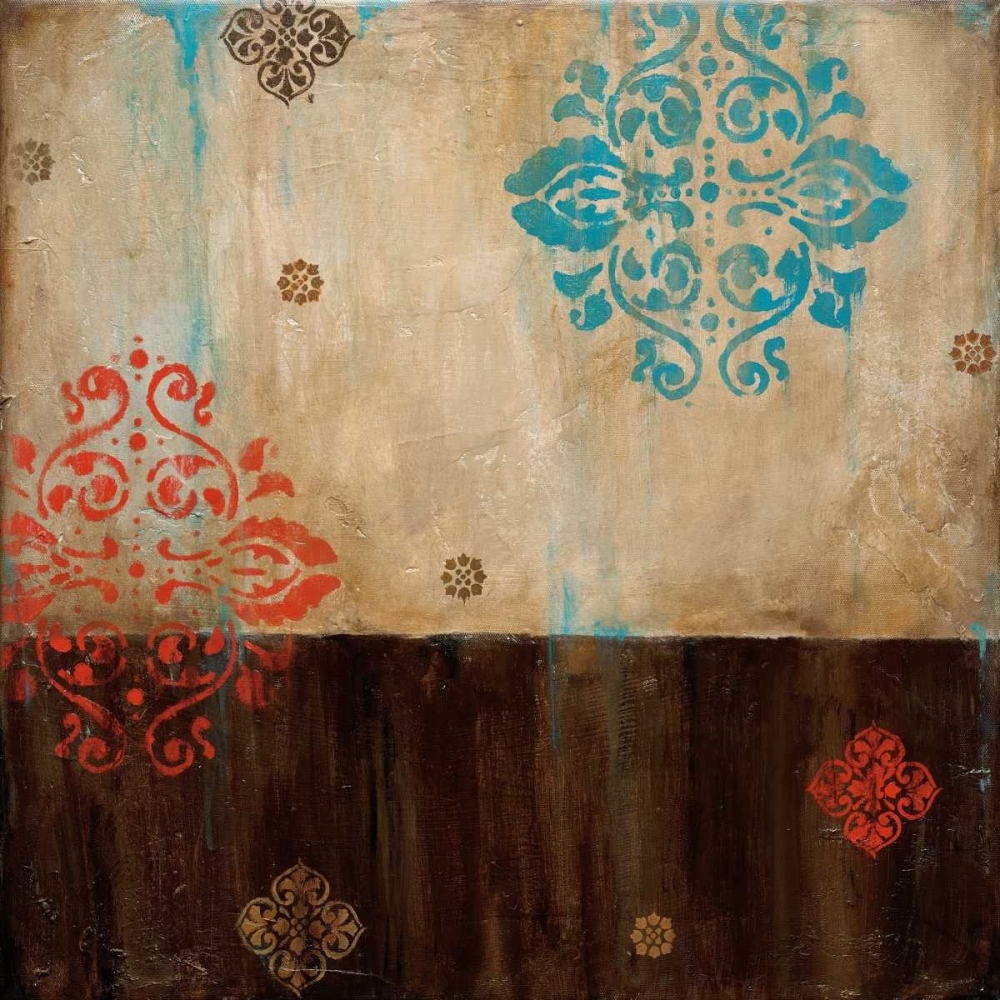 Damask Patterns I art print by Wani Pasion for $57.95 CAD