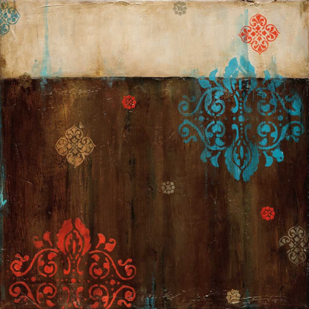 Damask Patterns II art print by Wani Pasion for $57.95 CAD