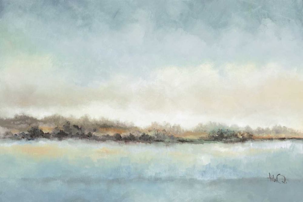 Calm Horizon art print by Tita Quintero for $57.95 CAD