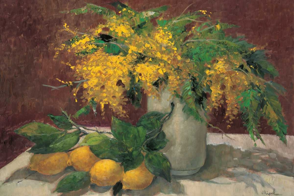 Mimosas y Limones art print by J. Ripoll for $57.95 CAD