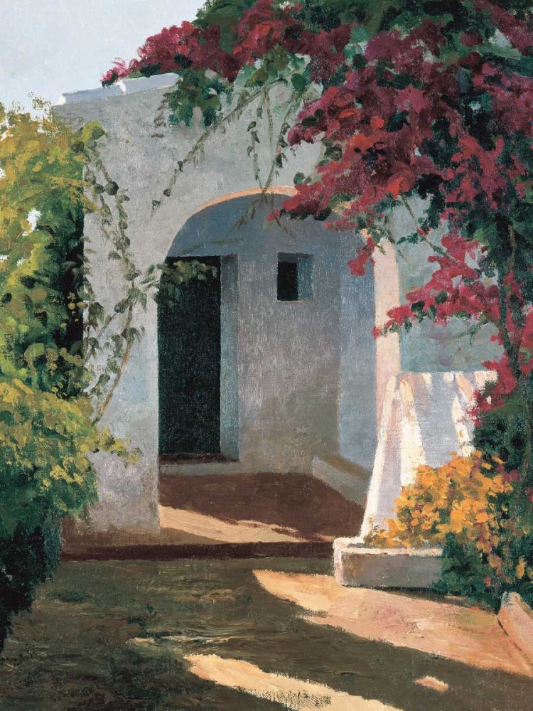 Porch Daylight art print by Poch Romeu for $57.95 CAD