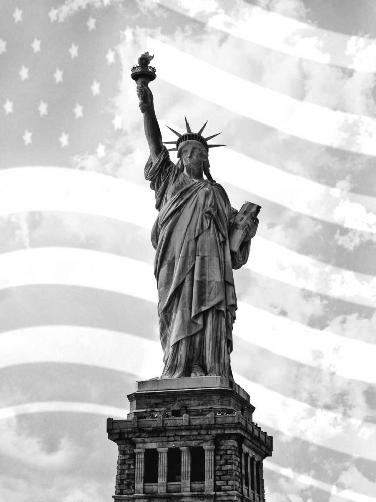Liberty Flag art print by Richard Roffman for $57.95 CAD