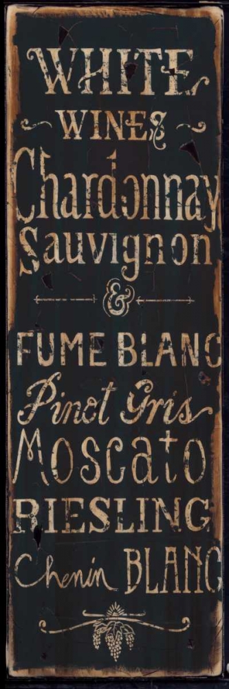 White Wines art print by Luis Sanchez for $57.95 CAD