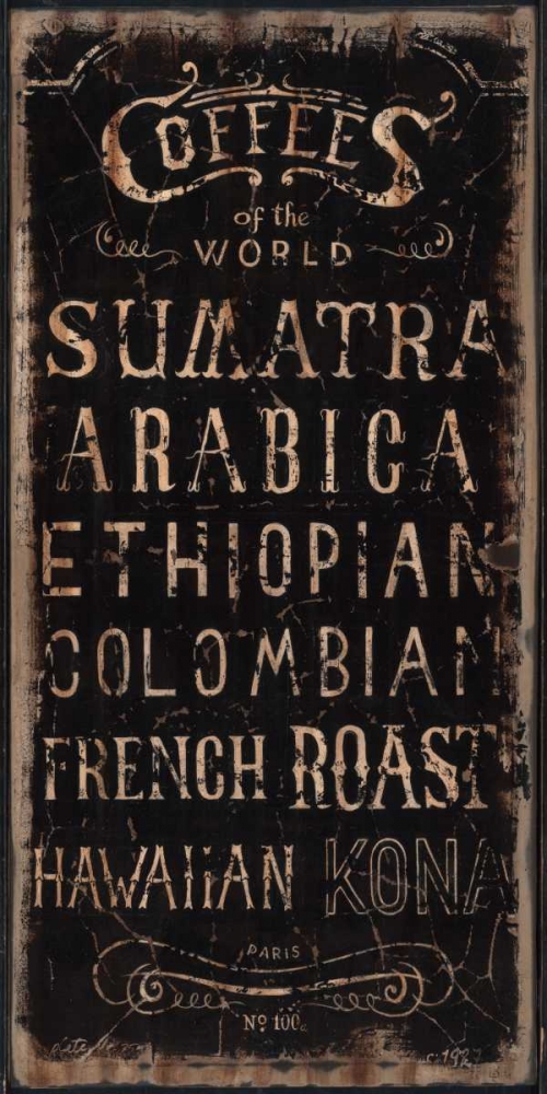 Coffee art print by Luis Sanchez for $57.95 CAD