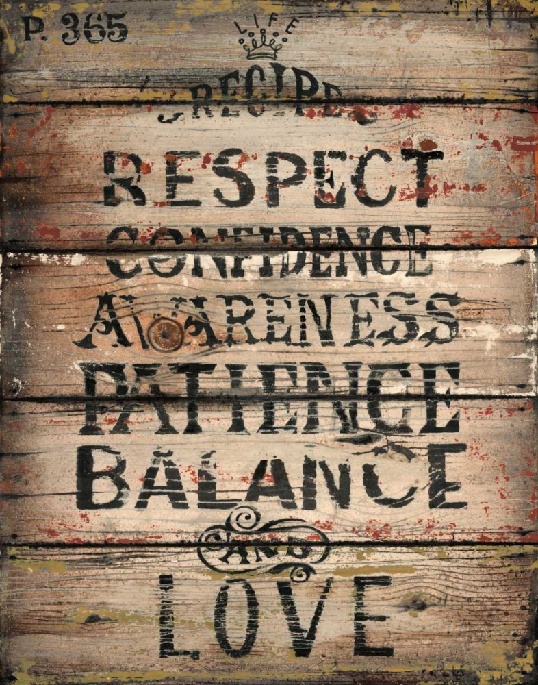 Life Recipe art print by Luis Sanchez for $57.95 CAD