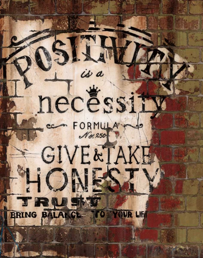 Positivity art print by Luis Sanchez for $57.95 CAD