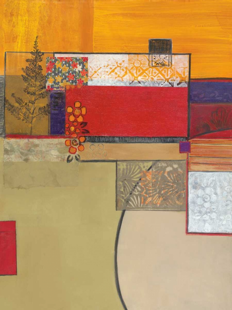 Golden Day I art print by Connie Tunick for $57.95 CAD