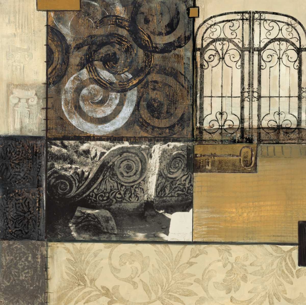 Classical Ruins I art print by Connie Tunick for $57.95 CAD