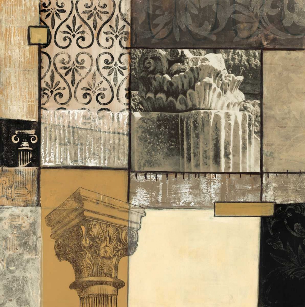 Classical Ruins II art print by Connie Tunick for $57.95 CAD
