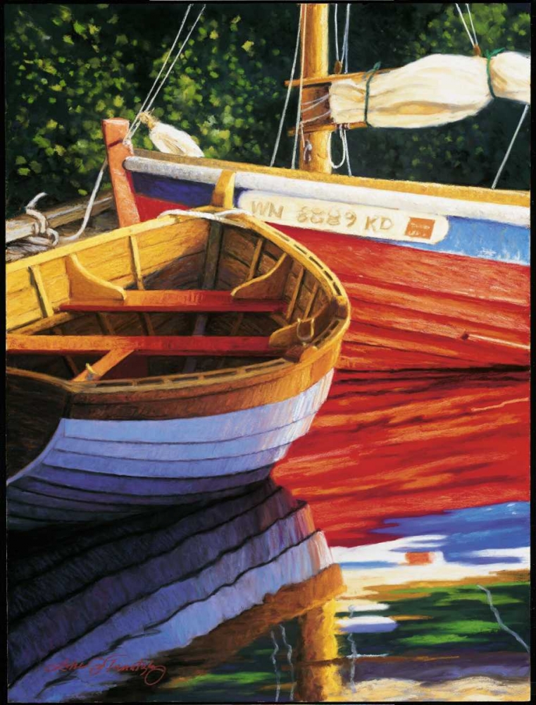 Late Afternoon Reflections art print by Luke J. Tornatzky for $57.95 CAD
