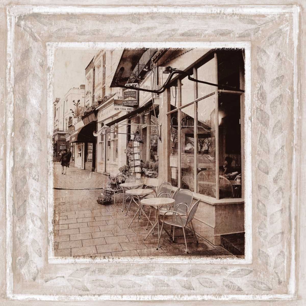 Street Cafe art print by Teo Tarras for $57.95 CAD