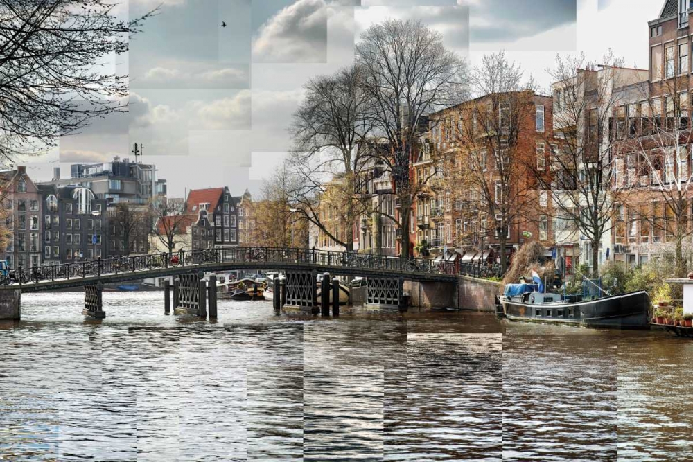 Zwanenburgwal Canal art print by Pep Ventosa for $57.95 CAD