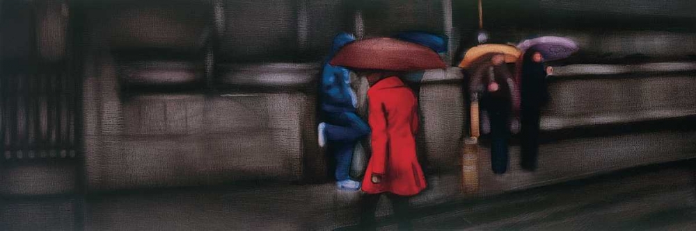 Down On The Street art print by Xavier Visa for $57.95 CAD