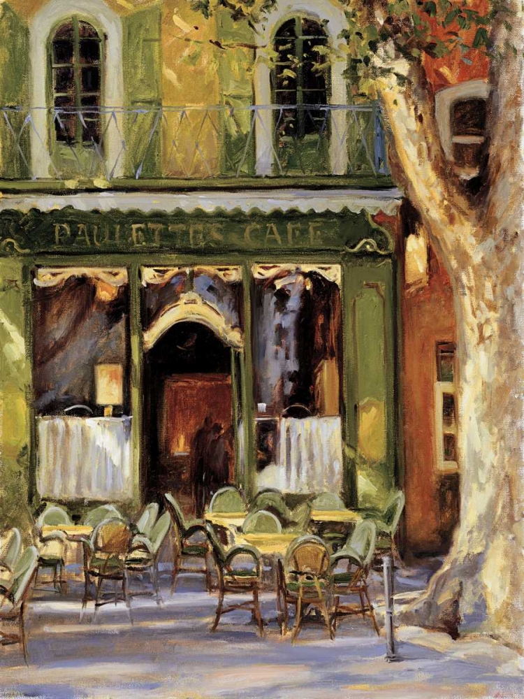 Paulettes Cafe art print by Keith Wicks for $57.95 CAD