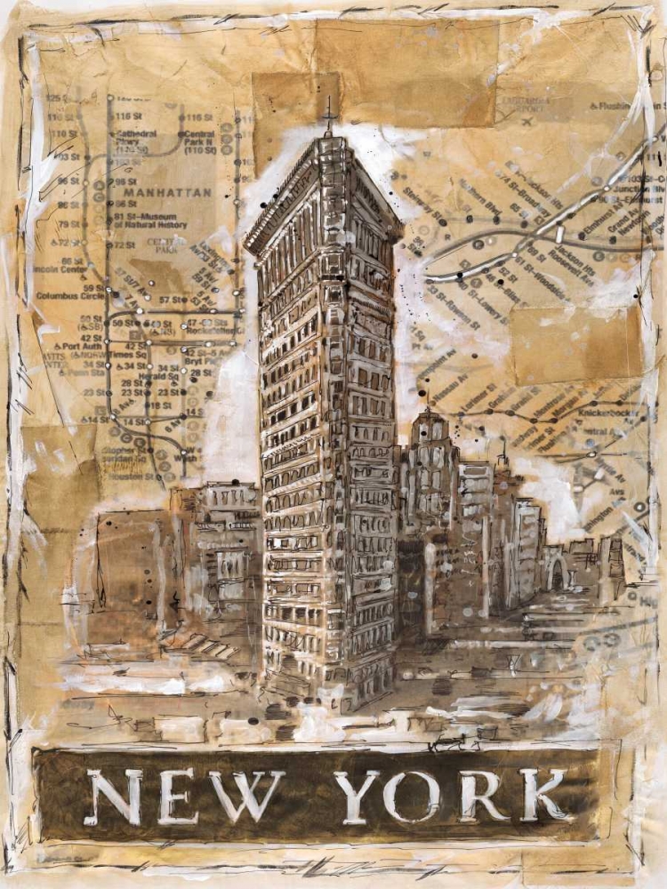 New York art print by Marta G. Wiley for $57.95 CAD
