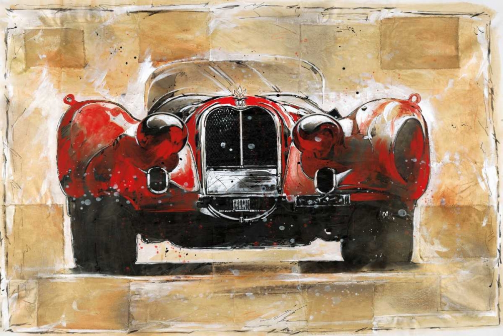 Vintage Red art print by Marta G. Wiley for $57.95 CAD