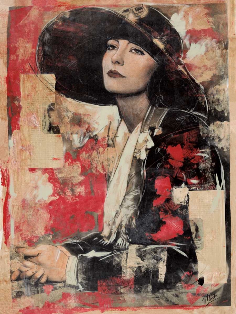 Vintage Goddess II art print by Marta G. Wiley for $57.95 CAD