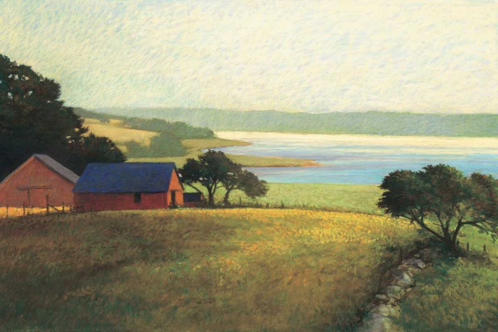Salt Water Farm art print by Sandy Wadlington for $57.95 CAD