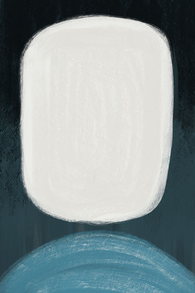 Abstract Blue I art print by Artic Frame Studio for $57.95 CAD
