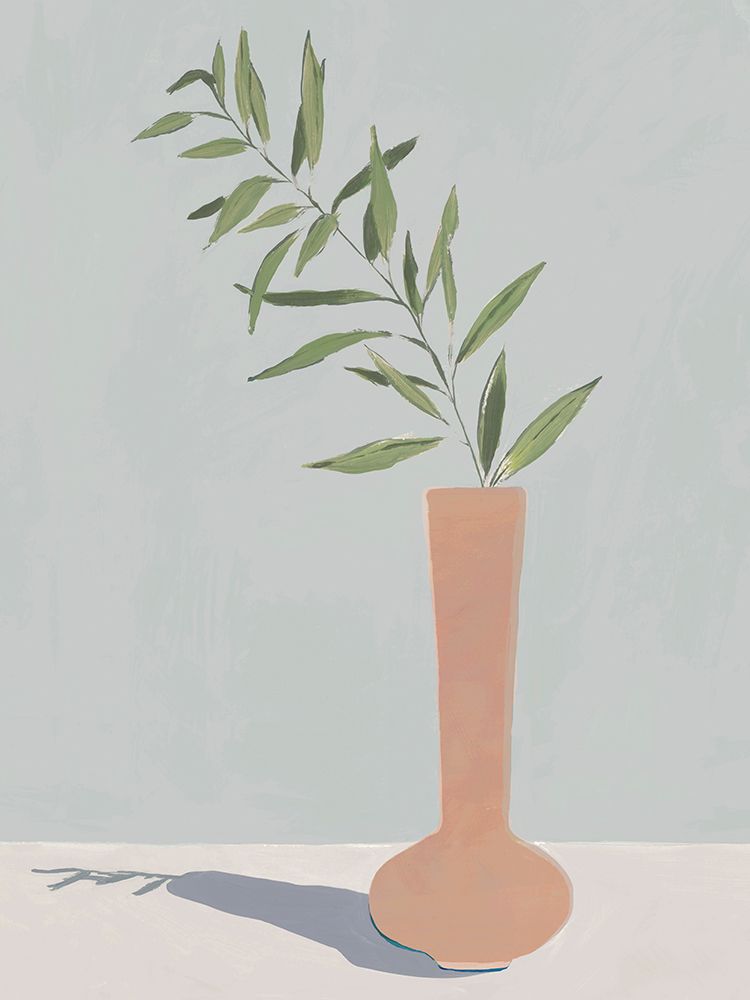 Terracotta Vase I art print by Aria K for $57.95 CAD