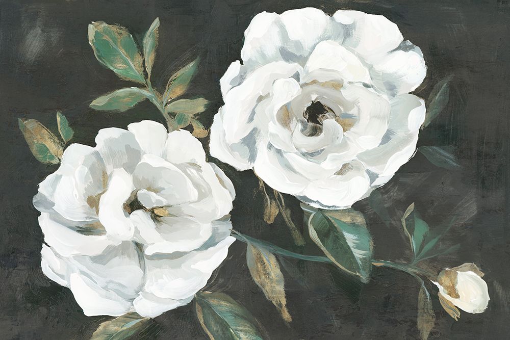 White Blooms art print by Aria K for $57.95 CAD
