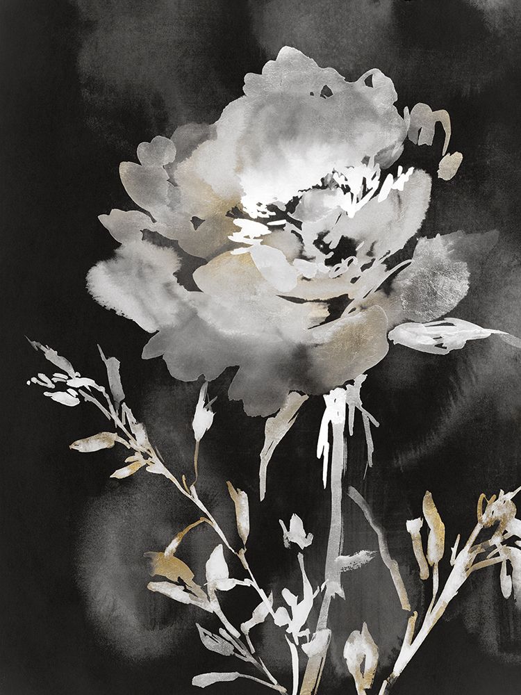 Moody Floral I art print by Aria K for $57.95 CAD