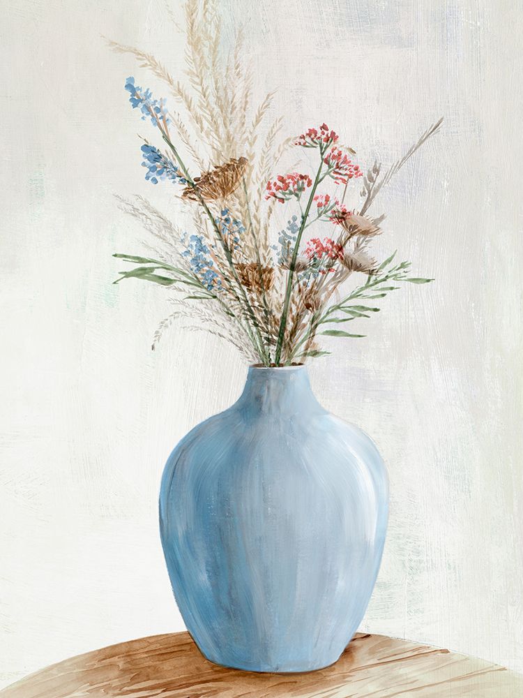 Spring Bouquet Vase I art print by Aria K for $57.95 CAD