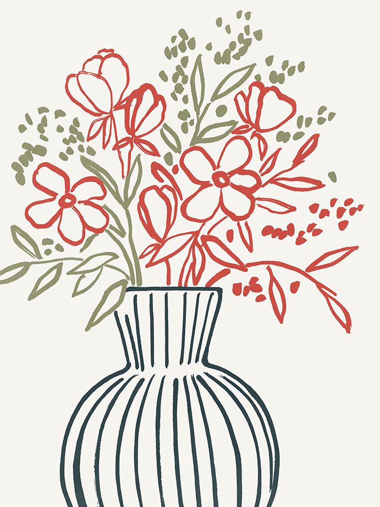 Botanical Simplicity II art print by Aria K for $57.95 CAD