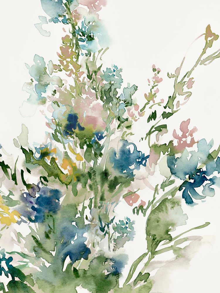 Watercolor Meadow II art print by Aria K for $57.95 CAD