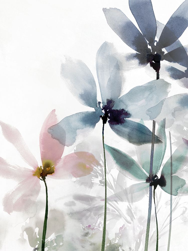Whimsical Blossoms II art print by Aria K for $57.95 CAD