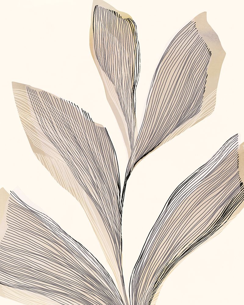 Flowing Lines of Natures Elegance I art print by Aria K for $57.95 CAD