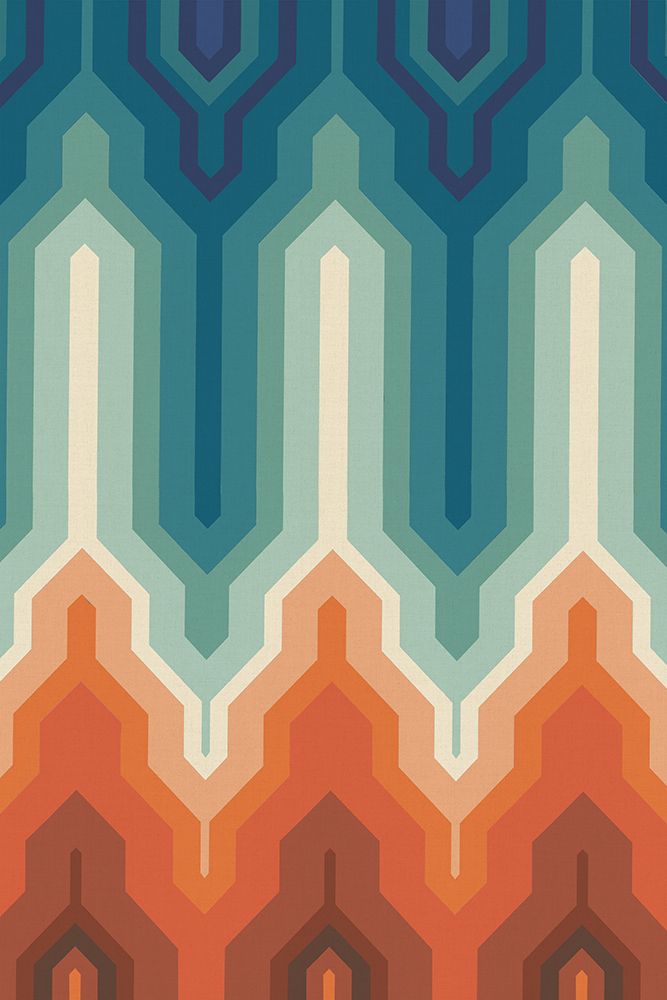 Funky Geo III art print by Emma Peal for $57.95 CAD