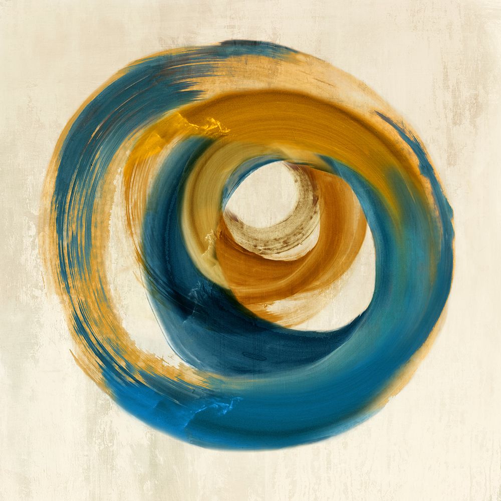 Blue Circle art print by Emma Peal for $57.95 CAD