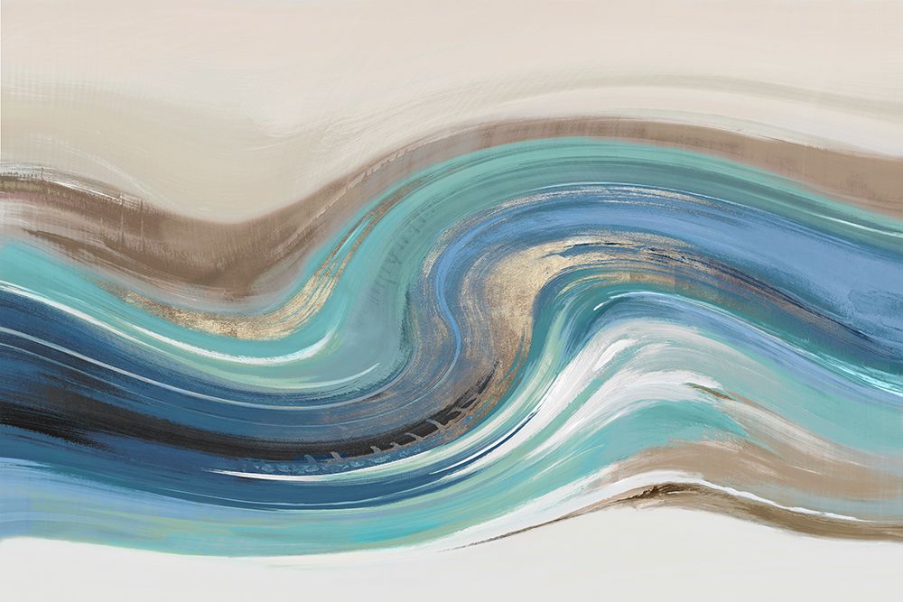 Blue Elements II art print by Emma Peal for $57.95 CAD