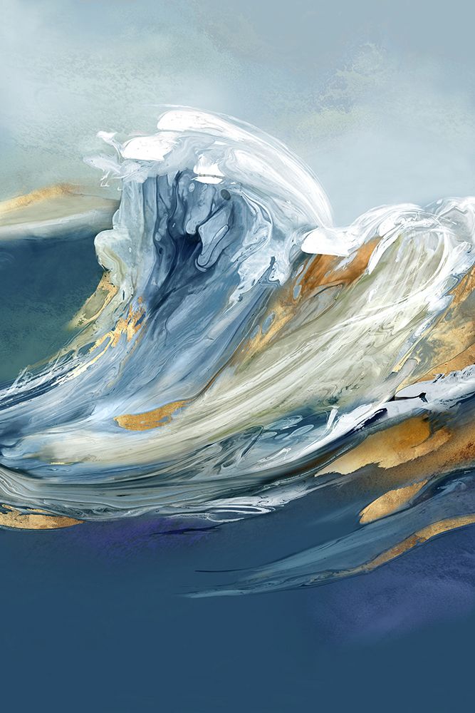 Fantasy Wave art print by Emma Peal for $57.95 CAD