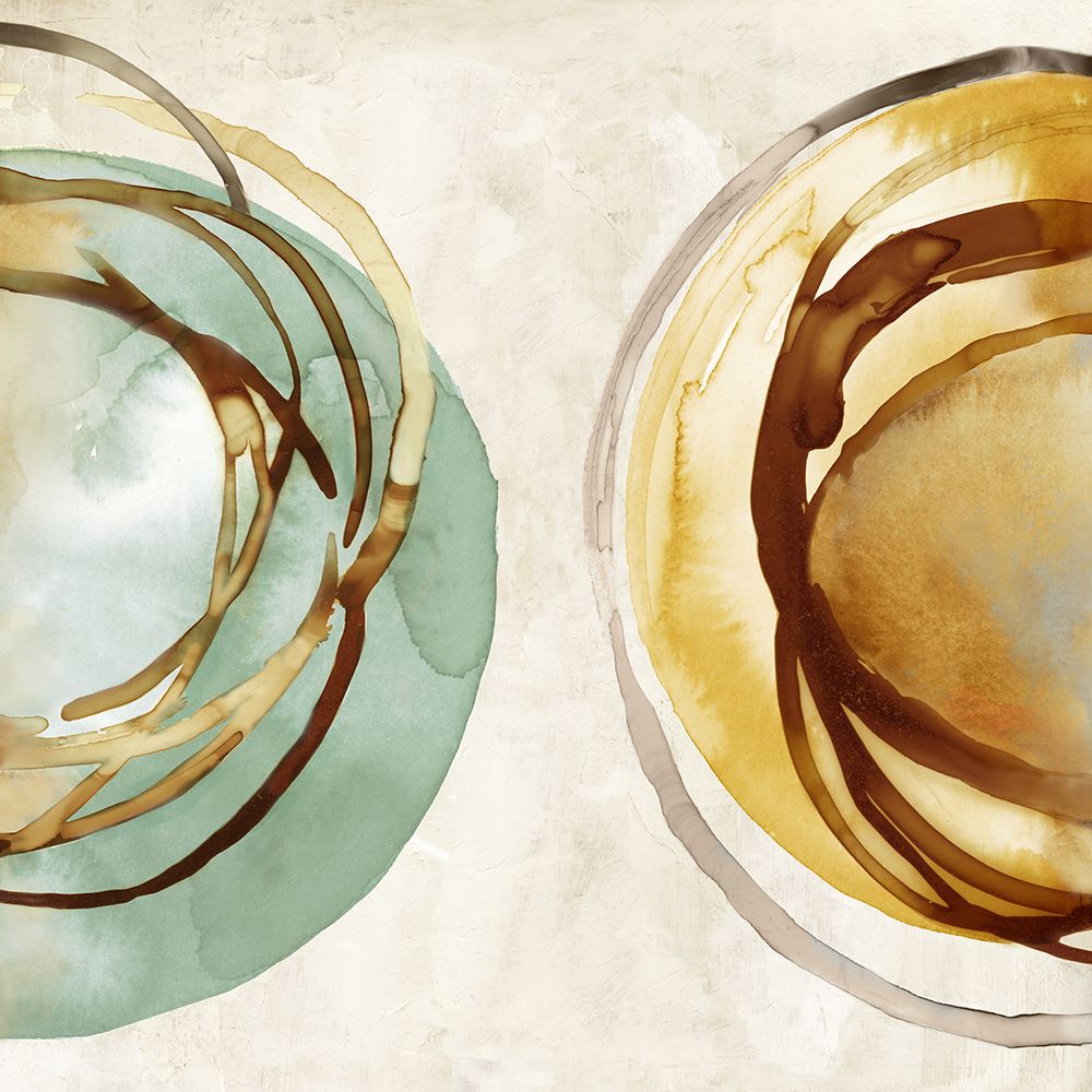 Two Circles art print by Emma Peal for $57.95 CAD