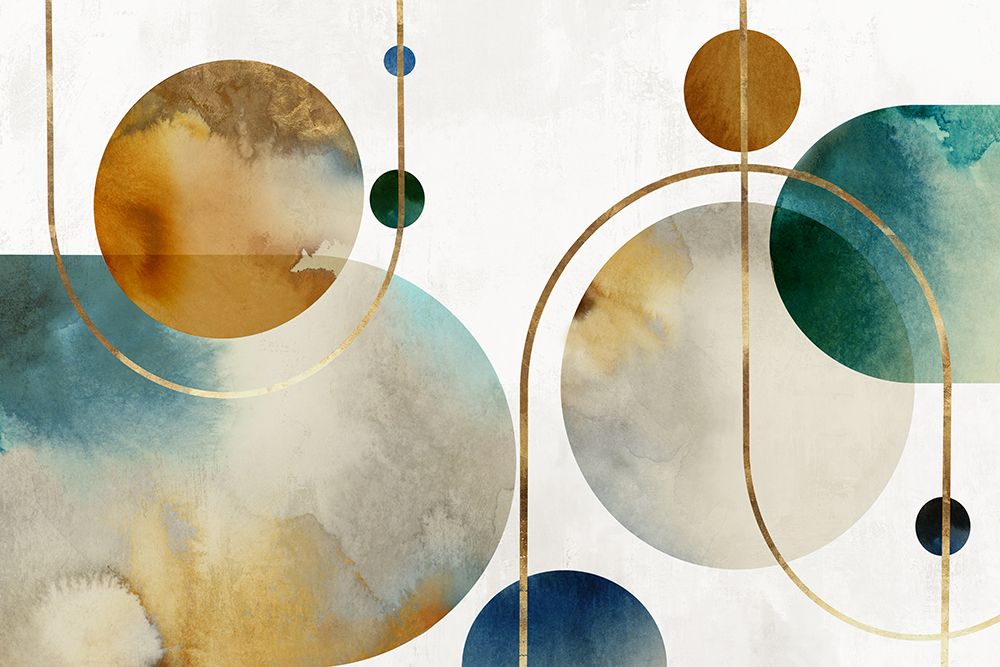 Lunar Galaxy art print by Emma Peal for $57.95 CAD