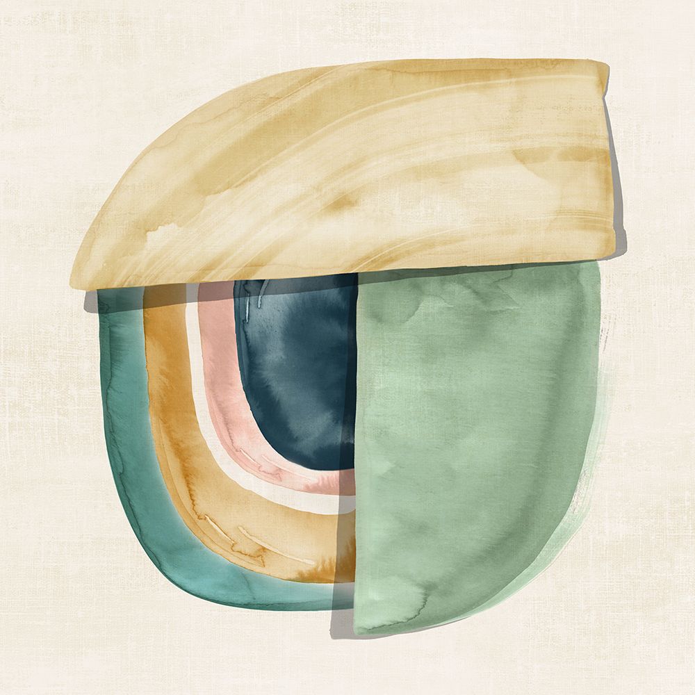 Shape Form II art print by Emma Peal for $57.95 CAD
