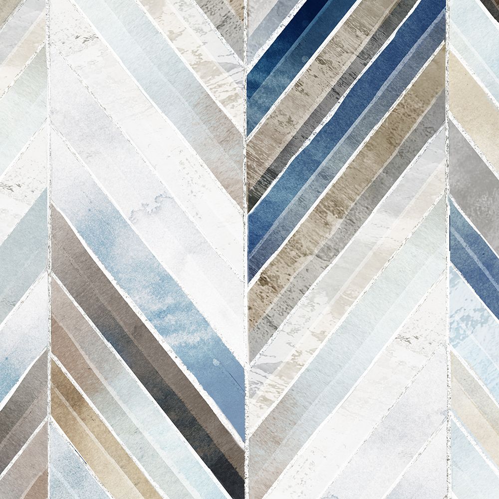 Straight Herringbone art print by Emma Peal for $57.95 CAD