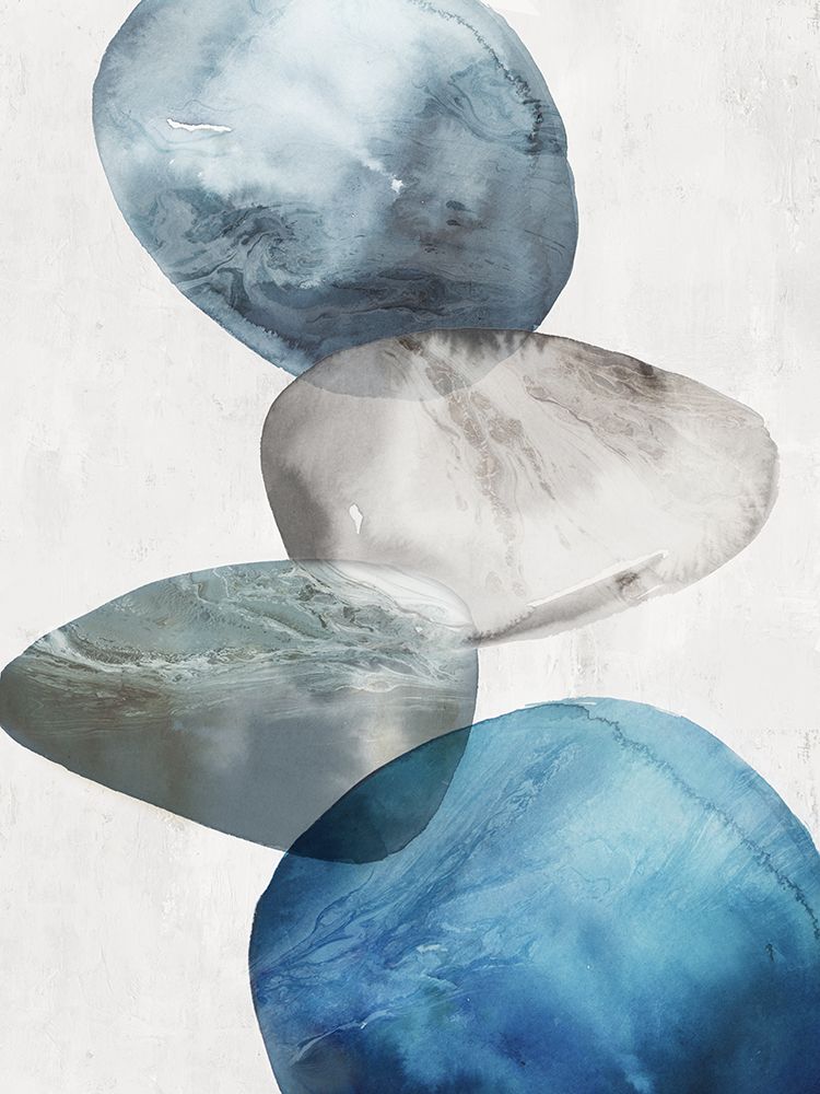 Flow of Blue II art print by Emma Peal for $57.95 CAD