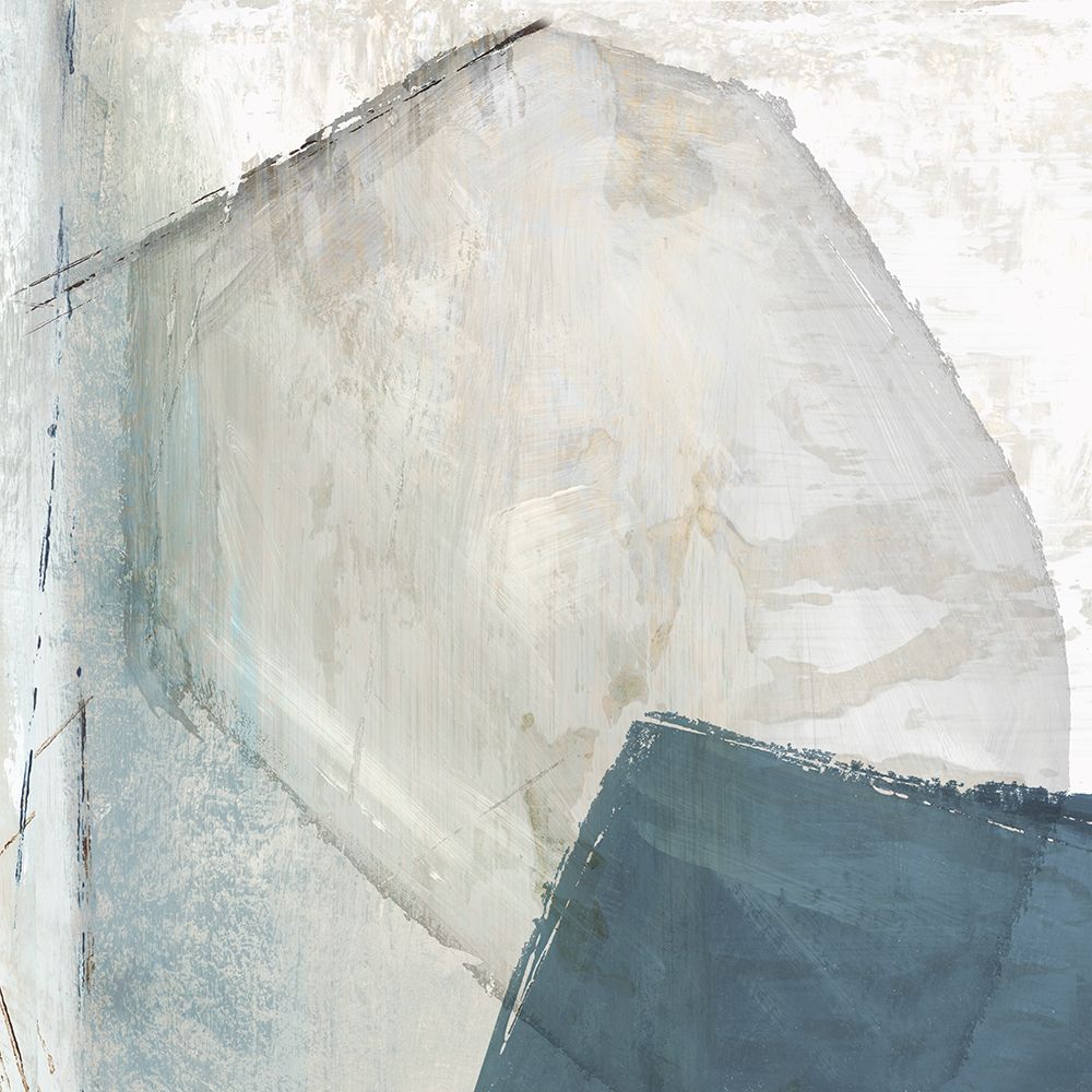Varied Blue Abstract art print by Emma Peal for $57.95 CAD