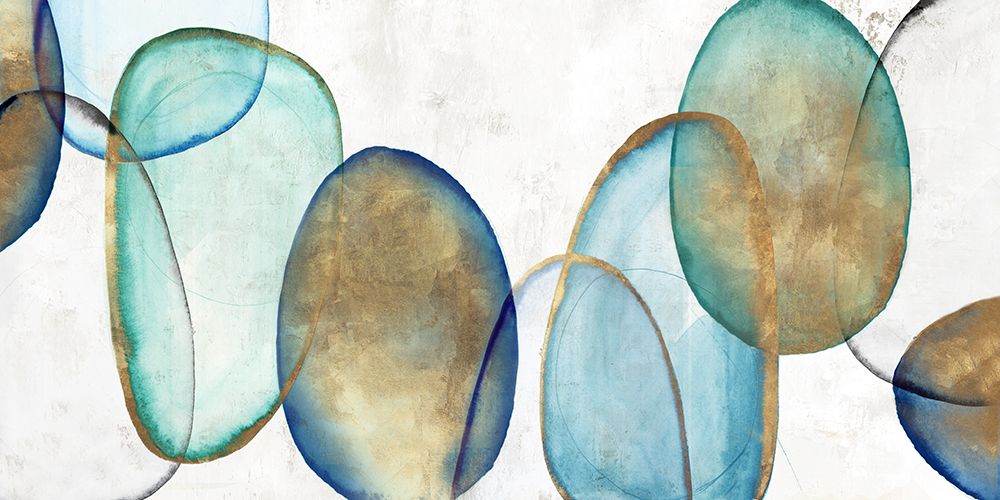 Jewel Pebbles art print by Emma Peal for $57.95 CAD