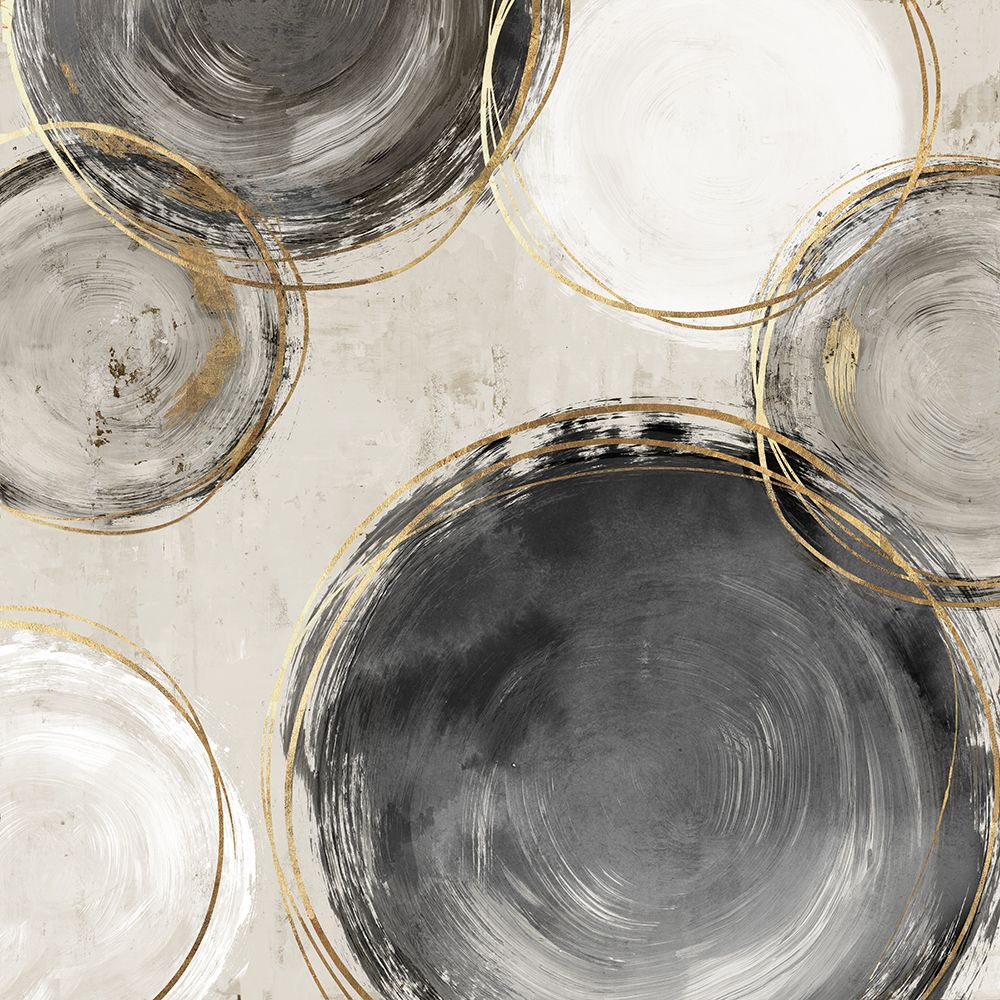 Rings of Black I art print by Emma Peal for $57.95 CAD