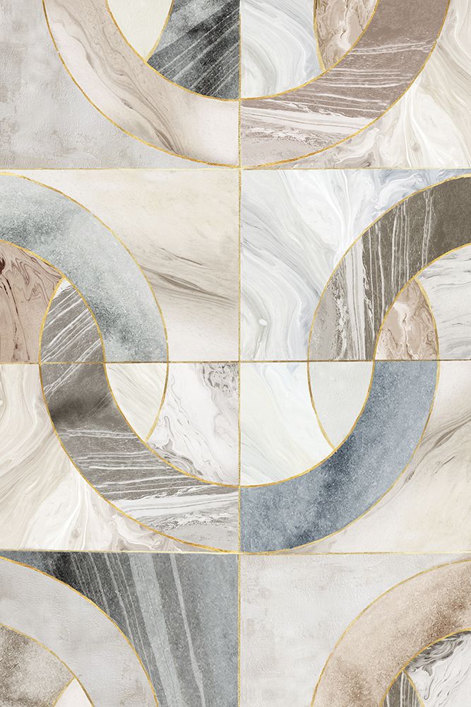 Mosaic Serenity art print by Emma Peal for $57.95 CAD