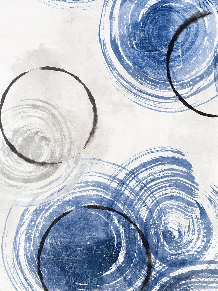 Sapphire Cosmic Dance II art print by Emma Peal for $57.95 CAD