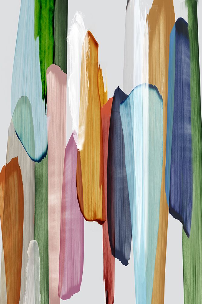 Lines of Abstract art print by Emma Peal for $57.95 CAD
