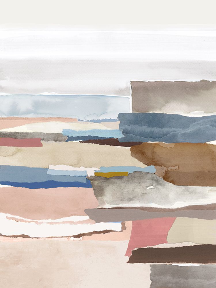 Pink Beach Memories art print by Emma Peal for $57.95 CAD