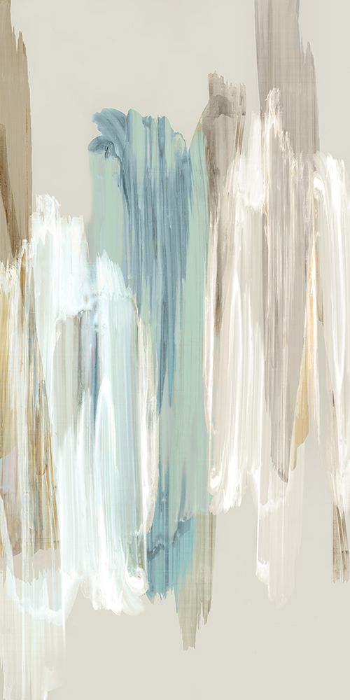 Golden Blue Horizon II art print by Emma Peal for $57.95 CAD